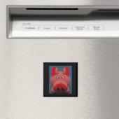 Pink Piggy Magnet (In Situ (Geschirrspüler))