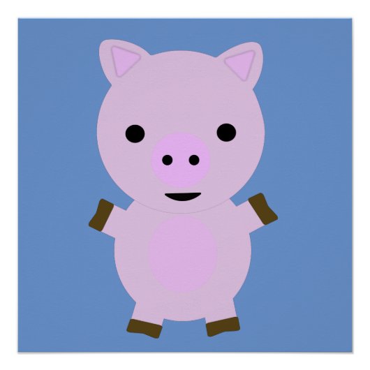 Pink Piggy Poster (Vorderseite)