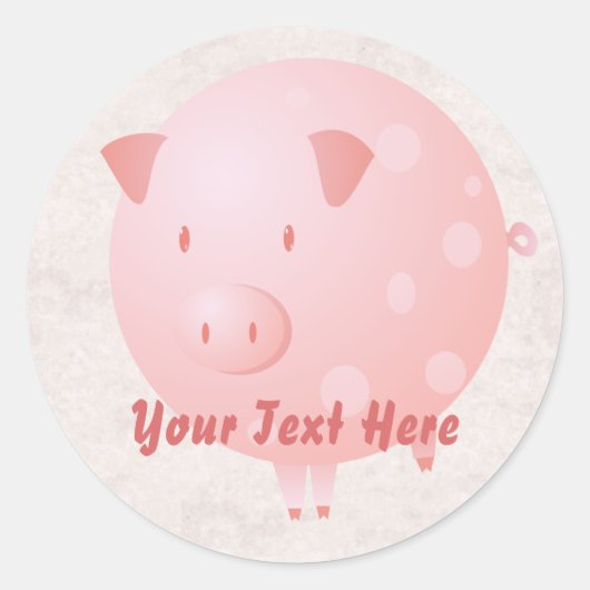 Pink Piggy Stickers (Vorderseite)