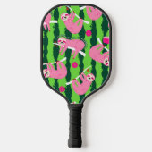 Pink-Pikleball-🦥 Pickleball Schläger (Rückseite)