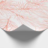 PINK PINE NEEDLES PATTER FÜR CHRISTMAS GIFT GESCHENKPAPIER (Ecke)