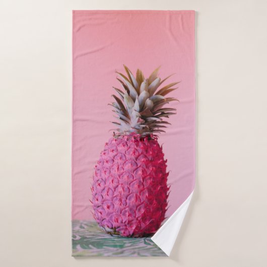 PINK PINEAPPLE BADEHANDTUCH (Badehandtuch)