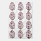 Pink Pinecones Küchentuch (Vertikal)