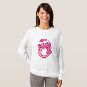 Pink Pinguin T - Shirt (Vorne ganz)