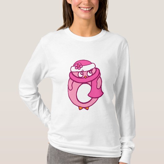 Pink Pinguin T - Shirt (Vorderseite)