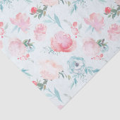 Pink-Pink-Pénées-Hochzeit im französischen Garten Seidenpapier (Ausschnitt)