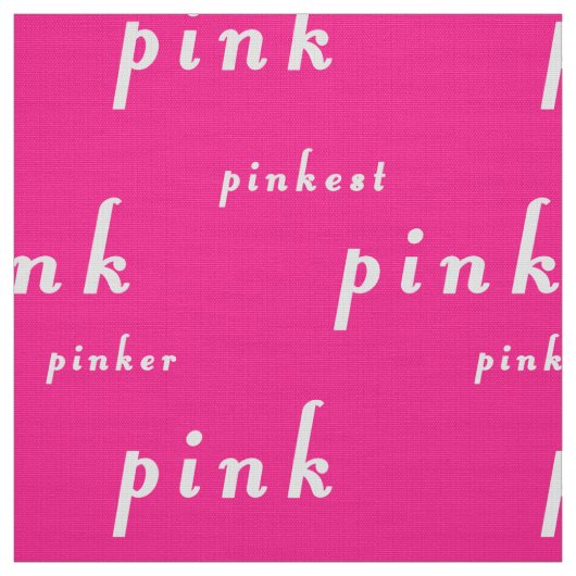 Pink Pink Pinky Stoff (Muster)