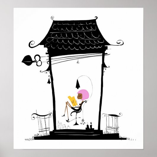 Pink-Pink-Poster Poster (Vorne)