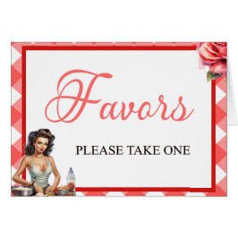 Pink Pinup Junggeselinnen-Abschied Favoritenkarte