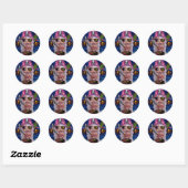 Pink Pirate Fairy Sticker (Blatt)