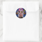 Pink Pirate Fairy Sticker (Tasche)