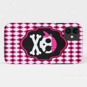 Pink Pirate Goth Phone Case (Rückseite (Horizontal))