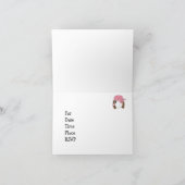 Pink Pirate Party Einladung (Innenseite)