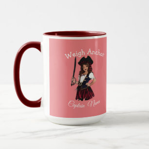 Pink Pirate Tasse