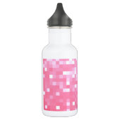Pink Pixel Sparkle Trinkflasche (Links)