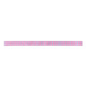 Pink Plaid Pop Satinband (Vorderseite)