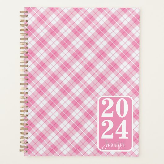 Pink Plaid with the name Planer (Vorderseite)