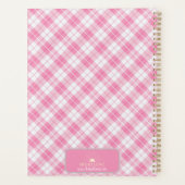 Pink Plaid with the name Planer (Rückseite)