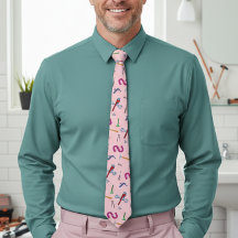 Pink Plumbing Professionelle Klempner Vater Krawat