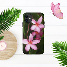 Pink Plumeria Blume Case-Mate iPhone Hülle