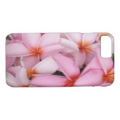 Pink Plumeria Hawaii Print Case-Mate iPhone Hülle (Rückseite (Horizontal))