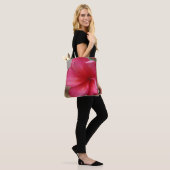 Pink Plumeria Tote Bag Tasche (Am Model)