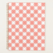 Pink Plus Pattern Planner Planer (Vorderseite)