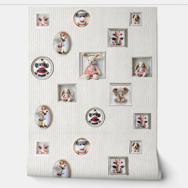 Pink Plushy Pals Tapete