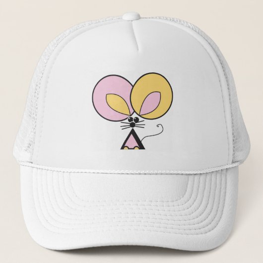 Pink Pocket Mouse Truckerkappe (Vorderseite)