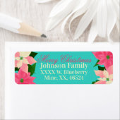 Pink Poinsettias Weihnachten (Insitu)