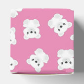 Pink Polar Bear Baby Dusche Geschenkschachtel (Oben)
