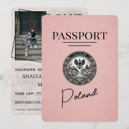 Pink Polen - Pass Save the Date