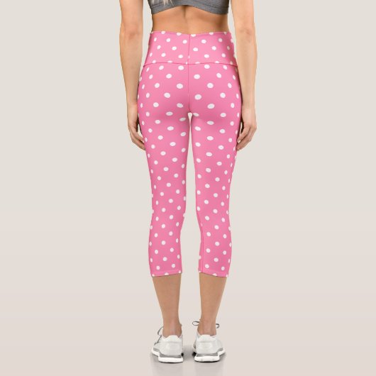 Pink Polka Dos Capris (Rückseite)