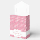 Pink Polka Dot - Brautparty Geschenkschachtel (Geöffnet)