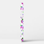Pink Polka Dot Confetti Case-Mate iPhone Hülle (Rückseite / Links)