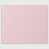 Pink polka dot Geschenkpapier (Flach)