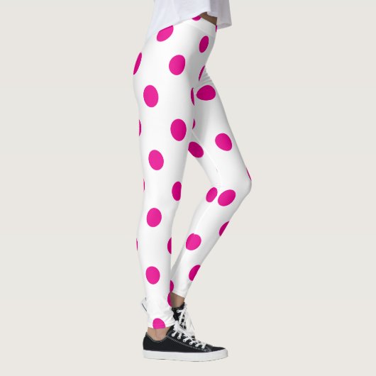 Pink Polka Dot Leggings (Rechts)