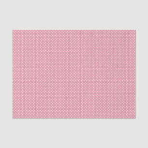 Pink Polka Dot Pattern Seidenpapier