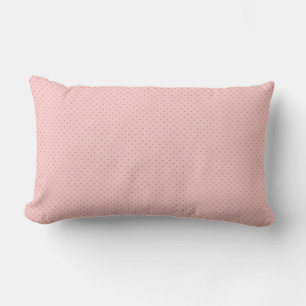 Pink Polka Dot Throw Kissen