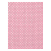Pink Polka Dot Tischdecke (Vorderseite)