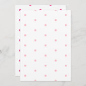 Pink Polka Dotpaper (Vorne/Hinten)