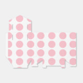 Pink Polka Dots Design Gefälligkeitsbox Geschenkschachtel (Ungefaltet)