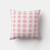 Pink Polka Dots Kissen (Rückseite)