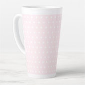 Pink Polka Dots Milchtasse (Linke Ecke)
