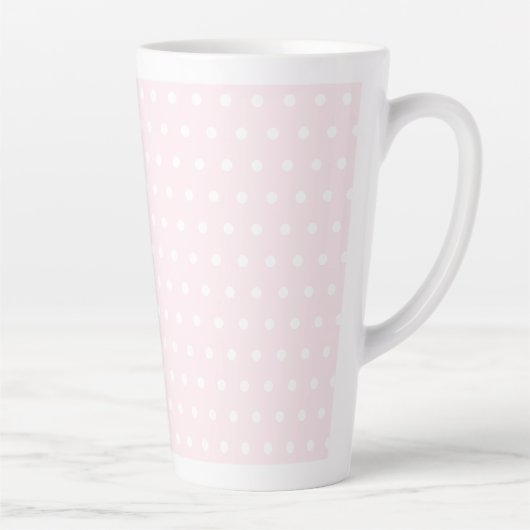 Pink Polka Dots Milchtasse (Rechts)