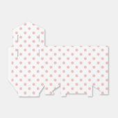 Pink Polka Dots Muster Geschenkschachtel (Ungefaltet)