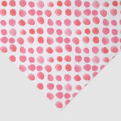 Pink Polka Dots Seidenpapier (Ausschnitt)