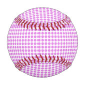 Pink Polka dots Thunder_Cove Baseball (Rückseite)