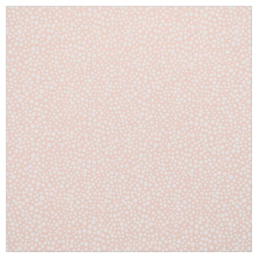 Pink Polka (Käfer über das Mischmuster) Stoff (Muster)
