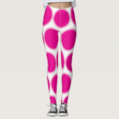 Pink Polka Leggings (Vorderseite)